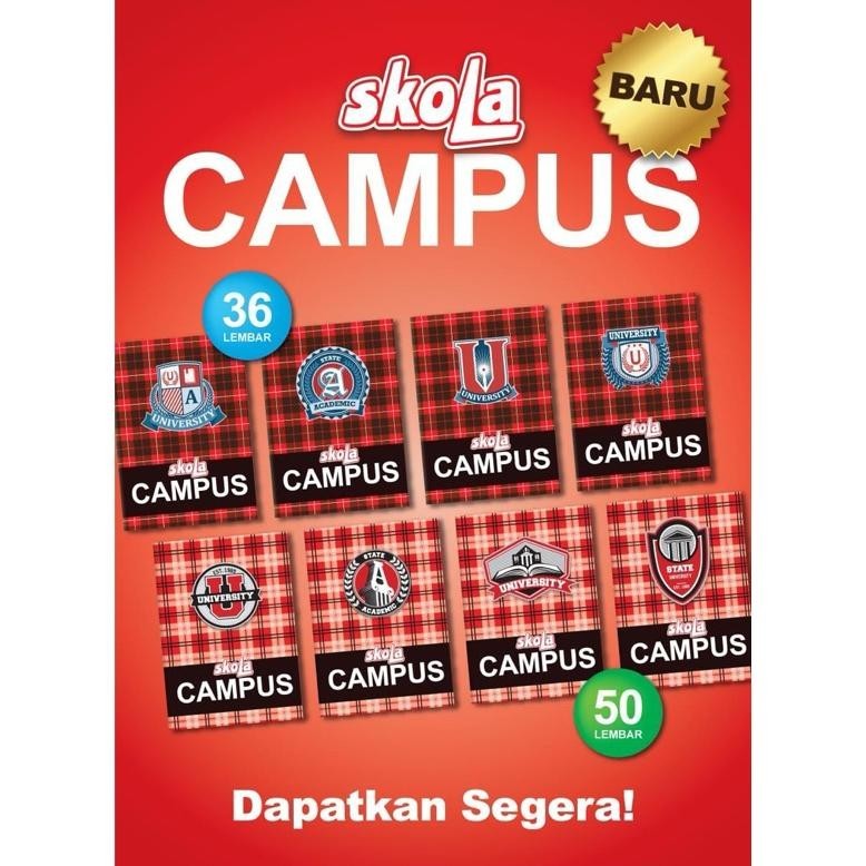 

ad-532 Buku Tulis Bigboss Boxy Campus 36 lembar (perpack/10buku) Terlaris