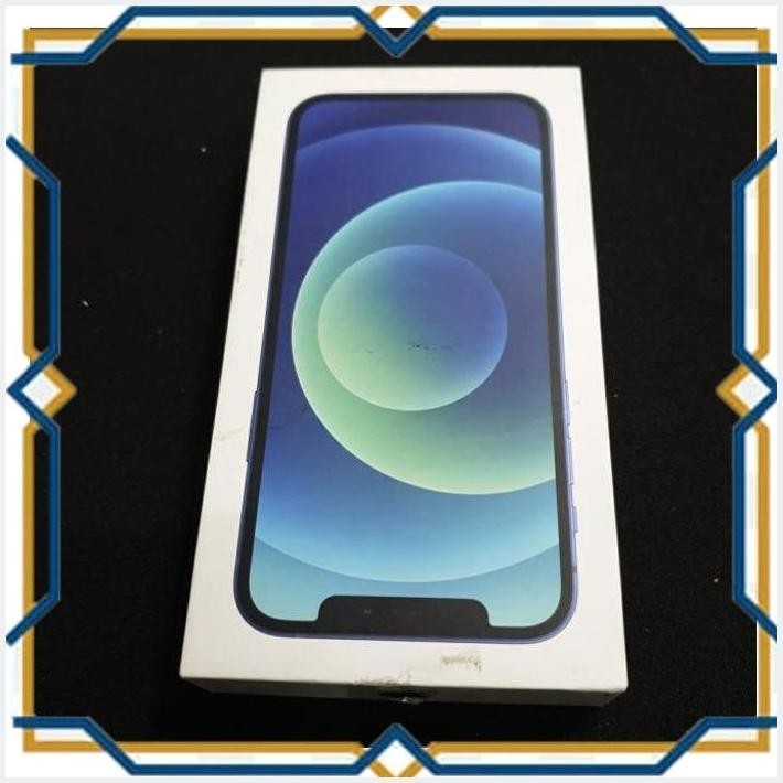 

[Lap] Dus Kardus Box Handphone Iphone 12 Blue Original 100% Bekas