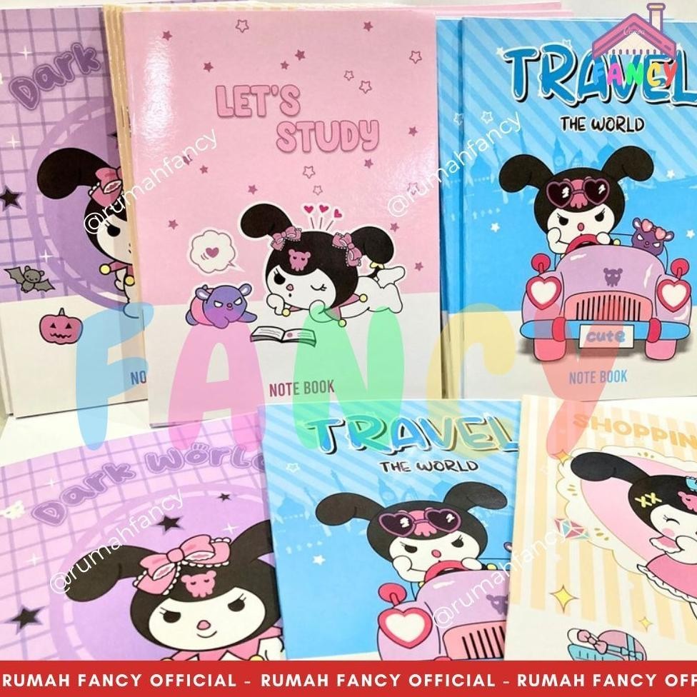 

fb-43 [1 PAK ISI 10 PCS] BUKU TULIS SEKOLAH UKURAN A5 X-BOOK KWARTO ISI 38 LEMBAR MOTIF KARTUN LUCU KUROMI HEROES PRINCESS CAMPUSS KUCING 2024 NEW Termurah