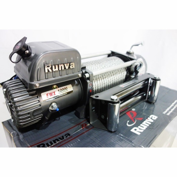 Runva Electric Winch Ewx-12000 24 Volt Kapasitas 5,4 Ton