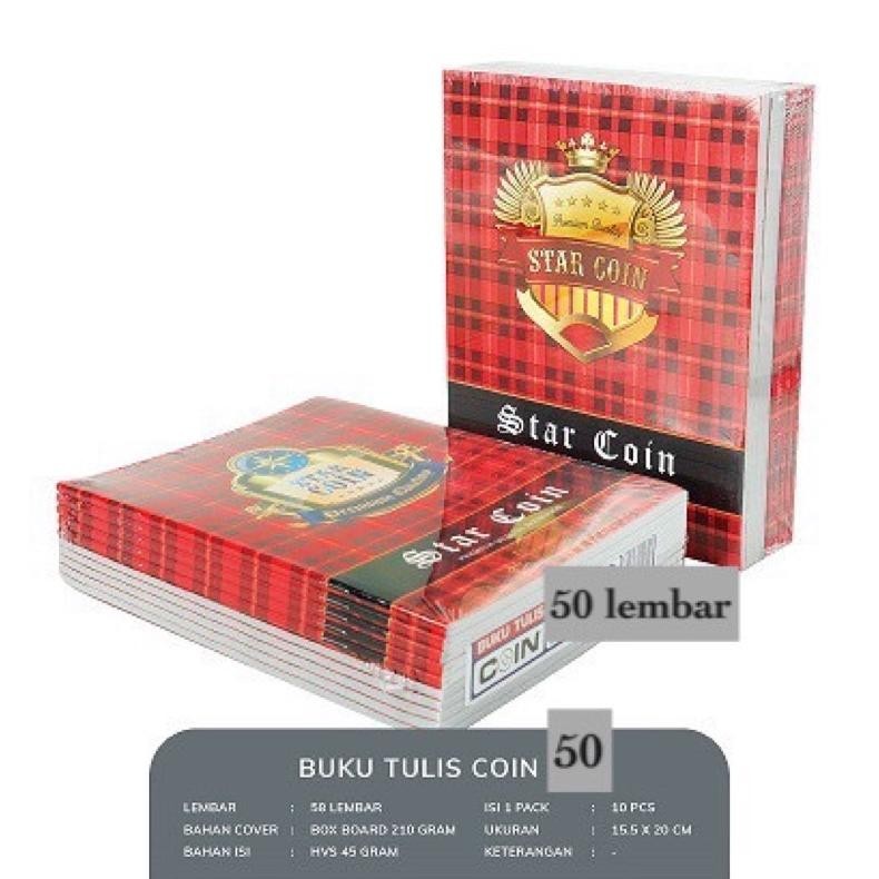 

yt- Buku Tulis Murah 50 Coin Termurah
