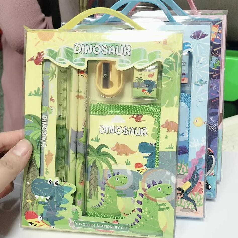 

sa-324 2011 STATIONARY SET Kotak Pensil Anak Set Stationery Alat Tulis Kotak Pensil Karakter Viral