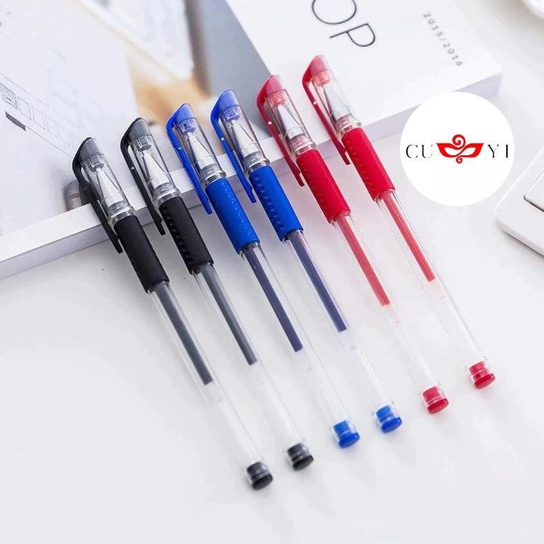 

We69 CUYIPULPEN TINTA 0.5mm BULPEN ALAT TULIS KANTOR SEKOLAH STANDART WARNA HITAM MERAH BIRU 3615# Premium