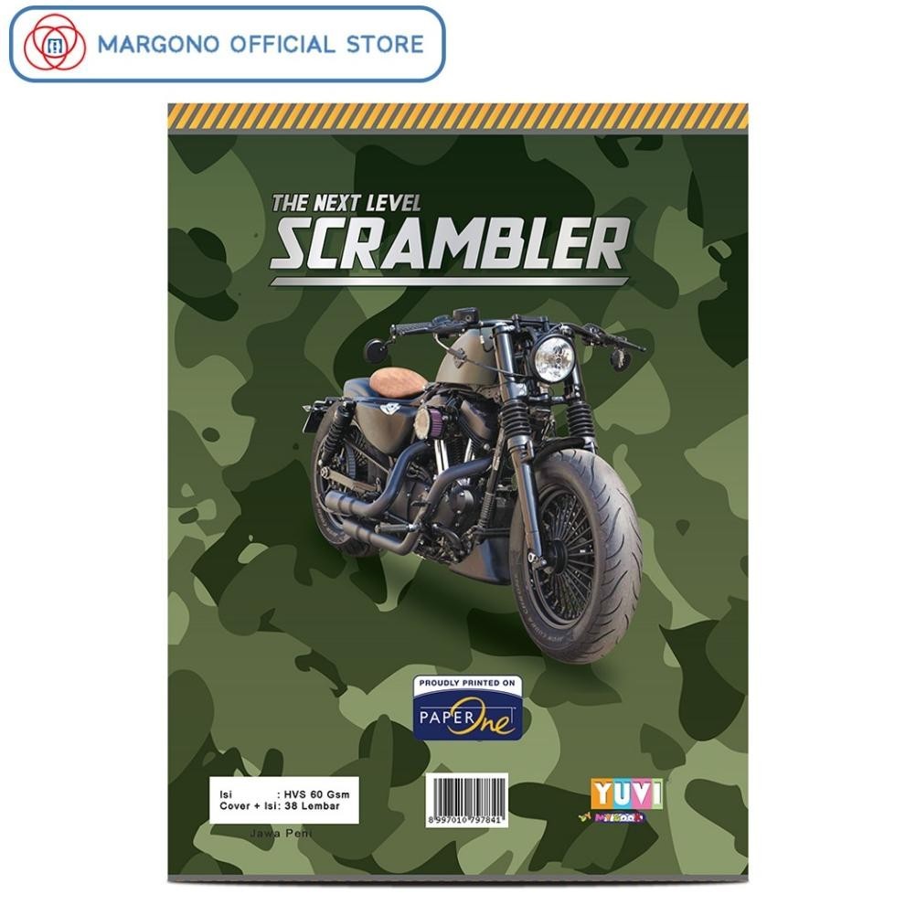 

we-12 My Book Yuvi Buku Tulis Classic Motor 1 Bobber 38 Lembar - 10 Buku Termurah