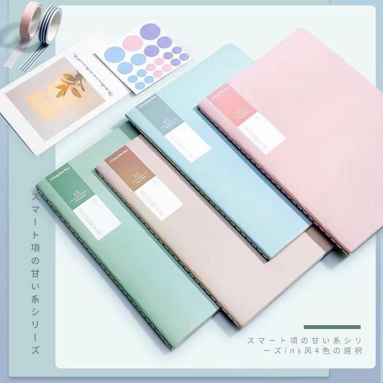 

wd-54 A5/B5 Notebook/Morandi Color Notebook Notepad Murah