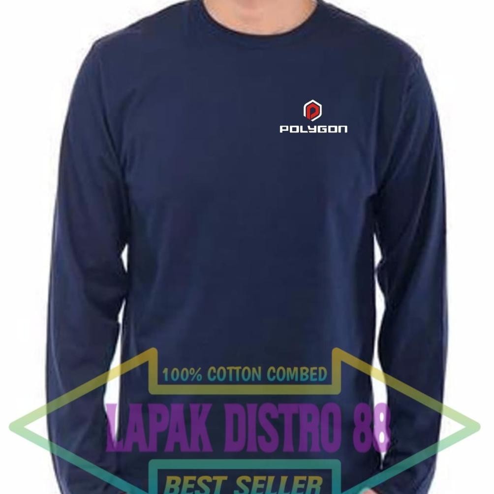 Promo Kaos Logo Polygon Gowes Sepeda Lipat Termurah Baju Anak Dewasa Pria Wanita