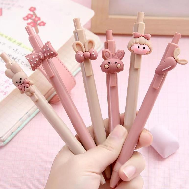 

Ow42 Pena Mekanik Karakter Boneka Lucu/Pena Gel Karakter Lucu Unik- (Tinta Hitam) Berkualitas