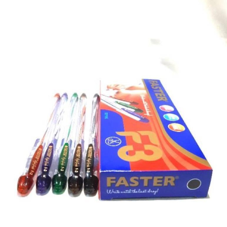 

re-65 (ISI 12) Pulpen/Bolpen/Ballpoint/Ballpen/Bolpoint Faster F3 0.5 Viral
