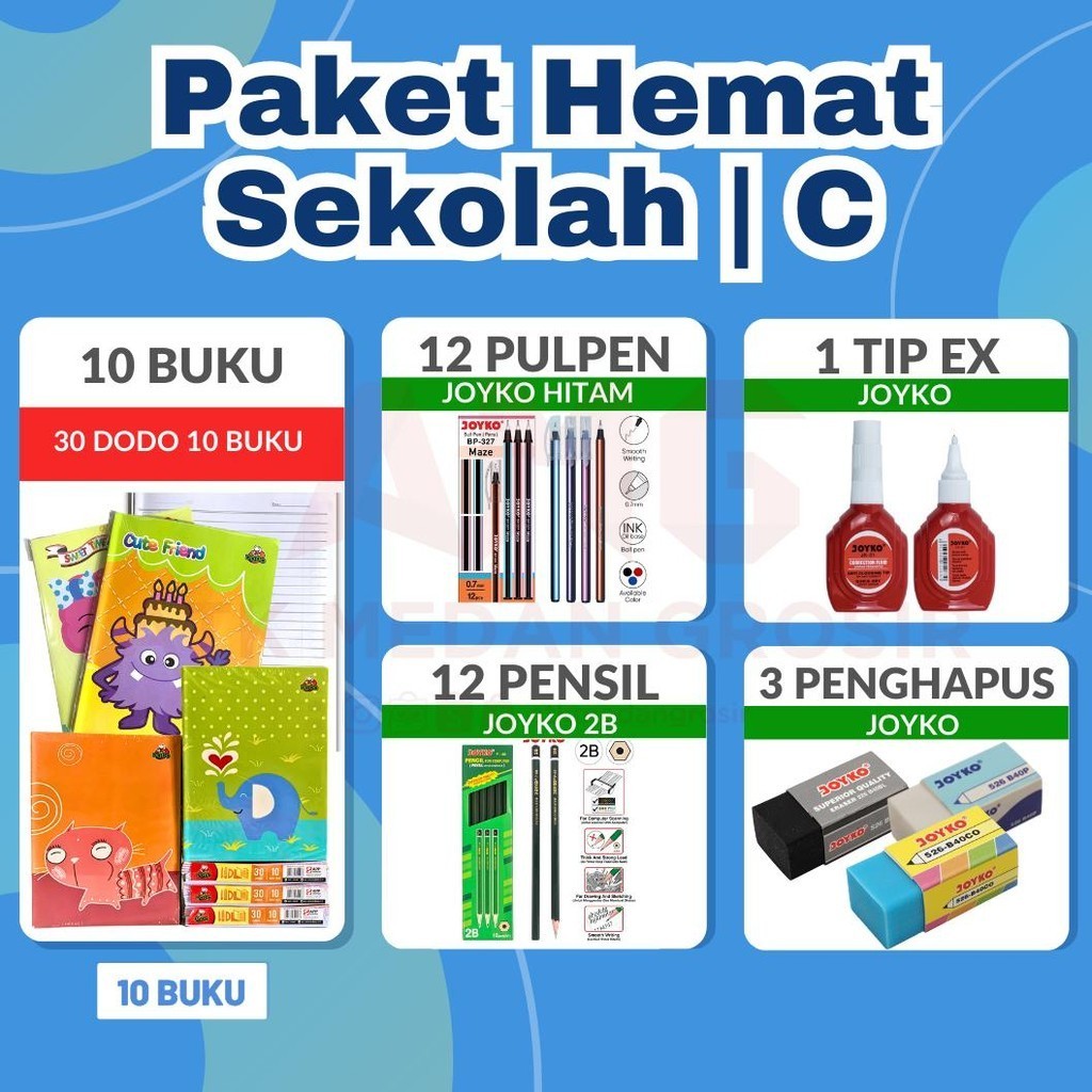 

Am67 PAKET SEKOLAH LENGKAP VERSI JOYKO MURAH Sale