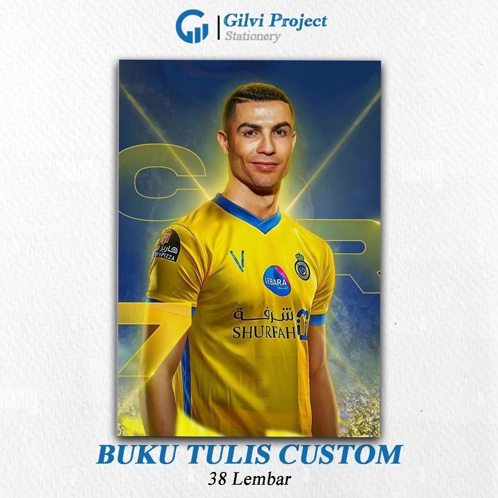 

dvc-78 Buku Tulis Cristiano Ronaldo / CR7 / Buku Tulis Sekolah / Buku Tulis Catatan Notes Agenda Planner Jurnal Notebook Anime Berkualitas