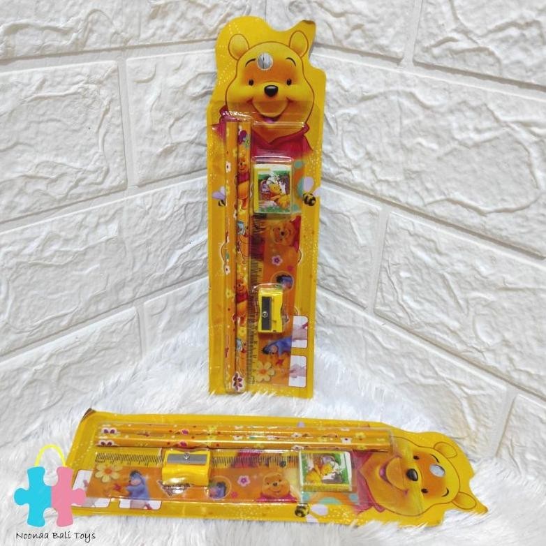 

New Arival Stationary Set 5 pcs Set Alat Tulis Anak Hemat