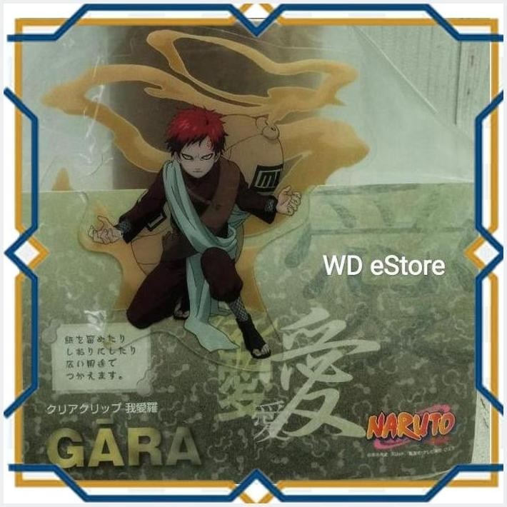 

[WDE] PEMBATAS BUKU/ CLEAR CLIP NARUTO GARA