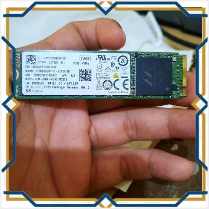 [IKK] SSD M2 NVME SK HYNIX 256 GB