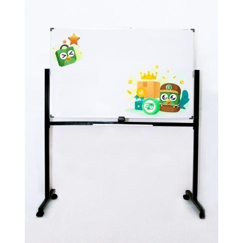 

Whiteboard SAKANA 90 x 120 cm - Papan Tulis White ( Kaki ) - Single