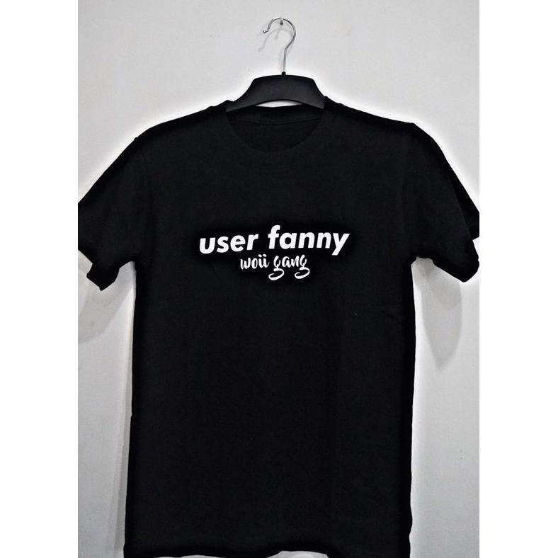 Viral Kaos User Fanny Black Skylark Dwi Woii Premium Pria Wanita Terbaru