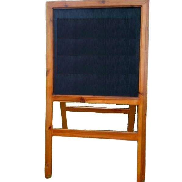 

Papan Tulis Kapur 2 Sisi utk Menu Cafe Standing 50x50 Murah Prewed