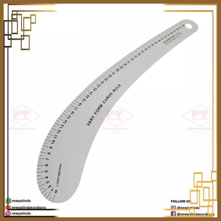 

[NPT] Penggaris busana / jahit french curve model 6248A