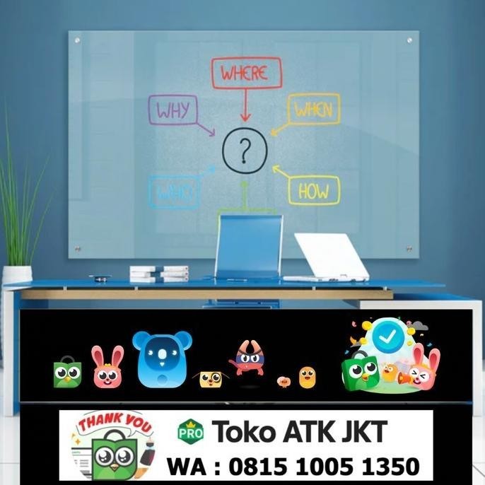 

Glassboard 120x240 + Ongkir