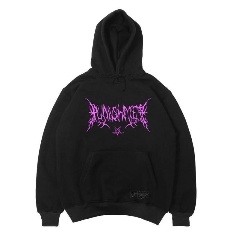 Promo Kaos Hoodie Punishment Metal Aestethic Unisex Punishment Co Sweatshirt Punisment Premium Baju 