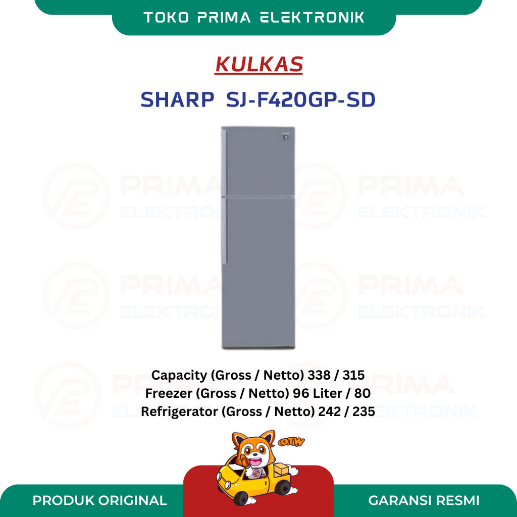 SHARP KULKAS SJ-F420GP-SD