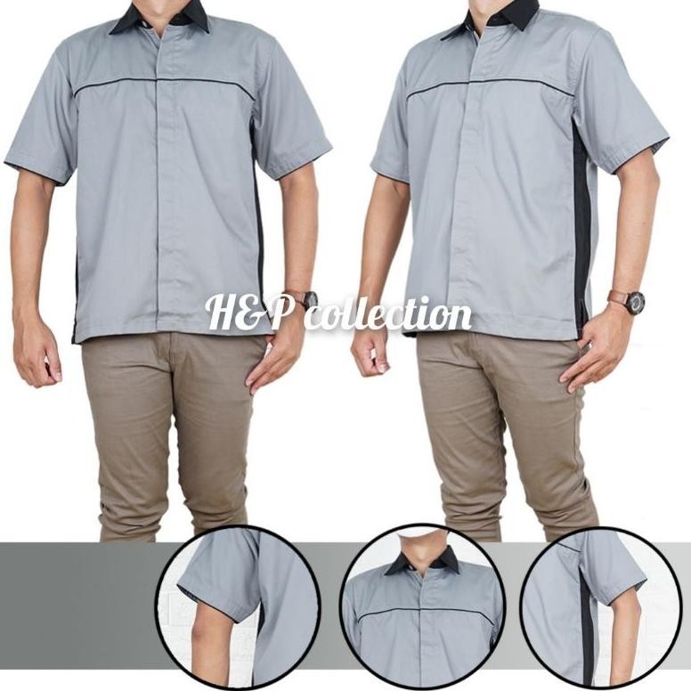 BISA COD DVR Baju seragam kerja lapangan, Kemeja seragam kerja, Kemeja seragam kantor, Kemeja seraga