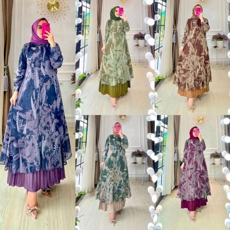 TERMURAH ALISHA MARBEL VOL.3 | SIZE M L XL XXL at-113