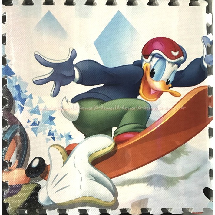Asna Matras Puzzle Donald Duck Tikar Karpet Karet Donald Bebek Bisa Lepas