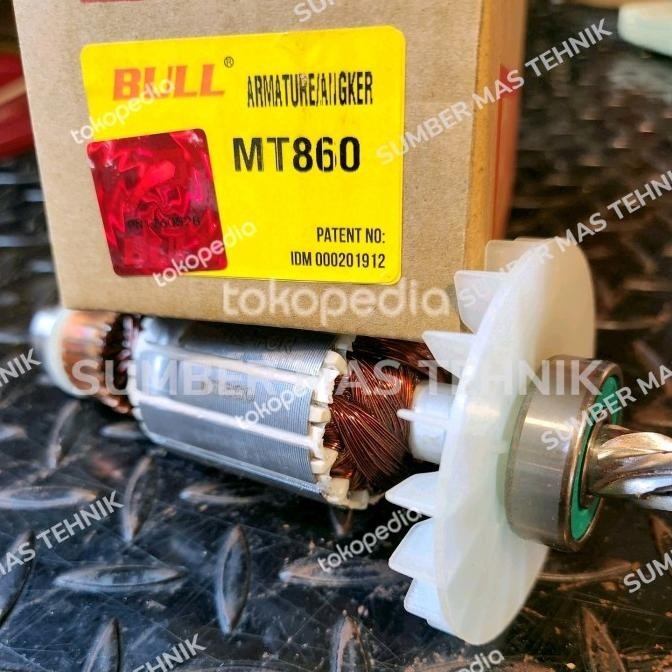 Armature Bull Mt860 Angker Mt 860 Mesin Bor Bobok Maktec Rotor Mt860