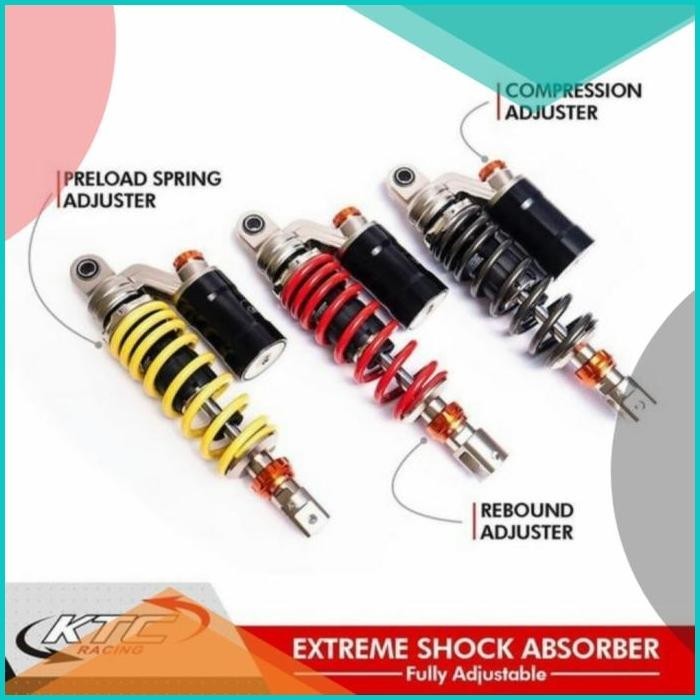ShockBreaker Tabung KTC Racing Extreme Vario 125/150 330M Original KTC