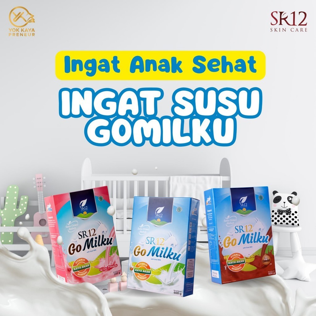 

Gomilku SR12 susu kambing etawa untuk kesehatan anak 600g