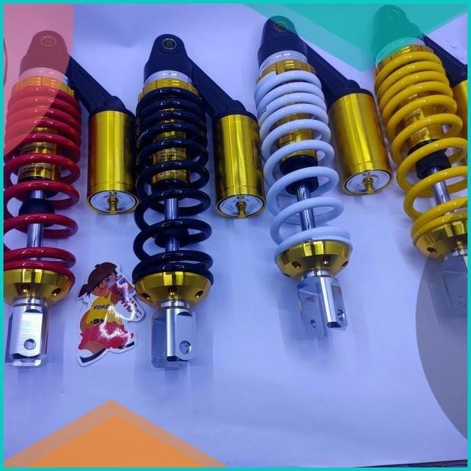 shock merk yoko tabung atas buat motor mio beat soul scoopy fino dll 8