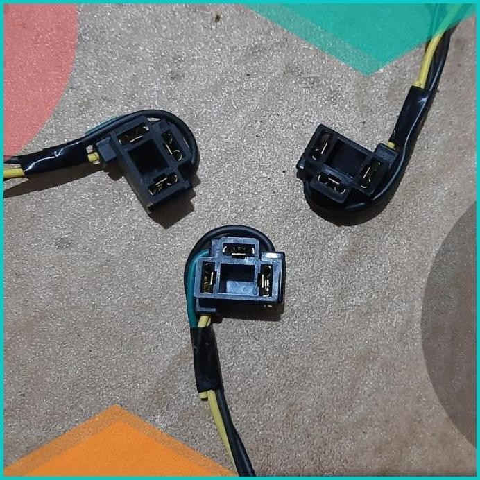 Soket Fitting lampu H4 Ori motor mobil vixion scoopy verza byson dll 8