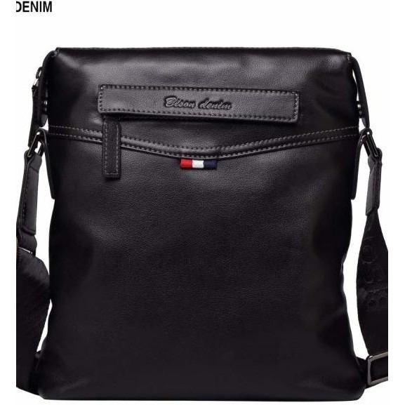 Tas Selempang Pria Kulit Sapi Bison Denim (Bison-2490))