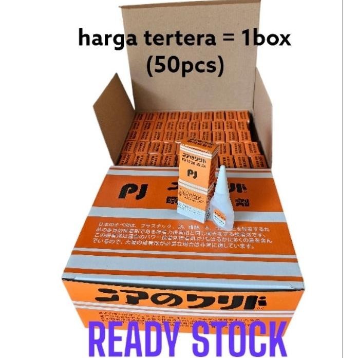 

Ty69 Lem Korea Pj Super Glue Lem Setan Per50Pcs Promo