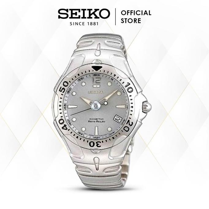 Jam Tangan Pria Original Seiko Kinetic Auto Relay Sma5 Sma5P1