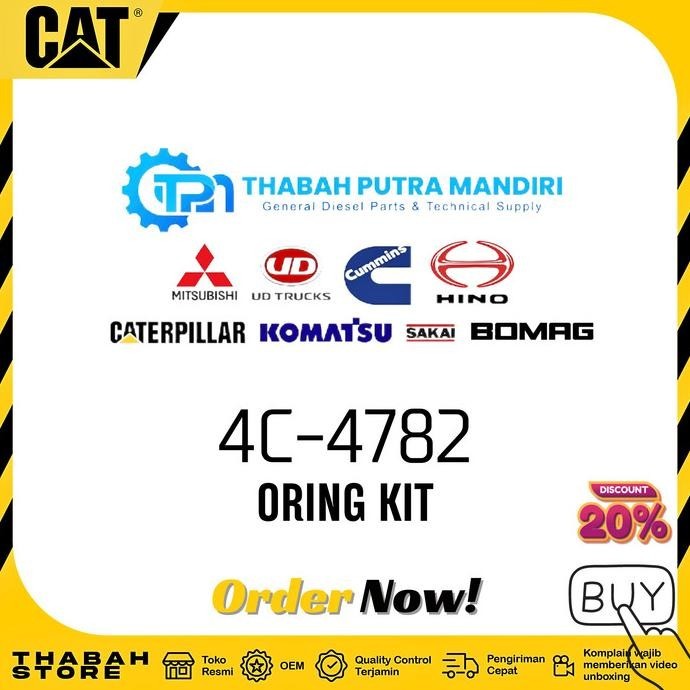 4C4782/4C-4782 : O-RING KIT CATERPILLAR CTP BRAND