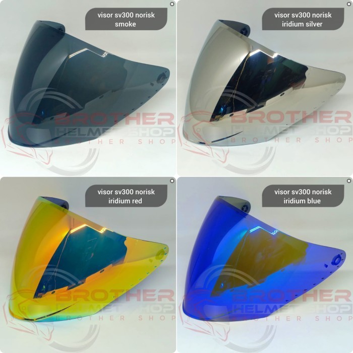 Terlaris Visor Helm Rsv Sv3000 Merk Norisk Pnp Rsv Windtail Flat