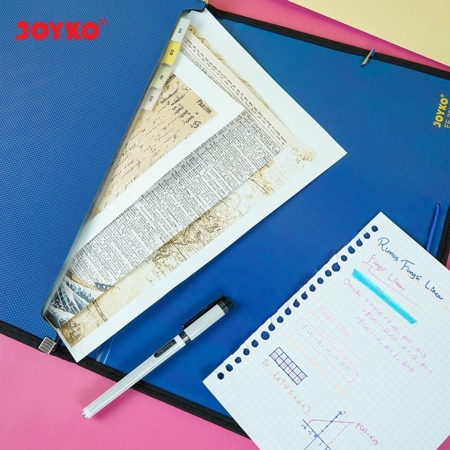 

ORIGINAL Expanding File Map Harmonika Joyko EF-2538 Folio F4 Tali 13 Pockets an-139