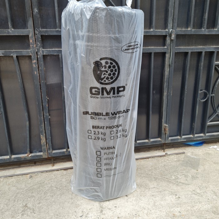 

BRG BARU Bubble Wrap BLACK 50m x 125cm GMP (2.1kg)