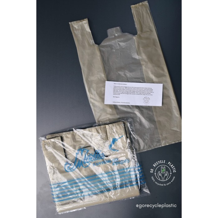 

HARGA DISKON PRODUK BARU! KANTONG PLASTIK NATURAL DAUR ULANG 1 KG