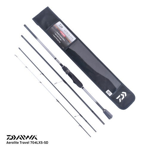 JORAN ULTRA LIGHT DAIWA AEROLITE 652ULXS 704LXS TRAVEL ROD