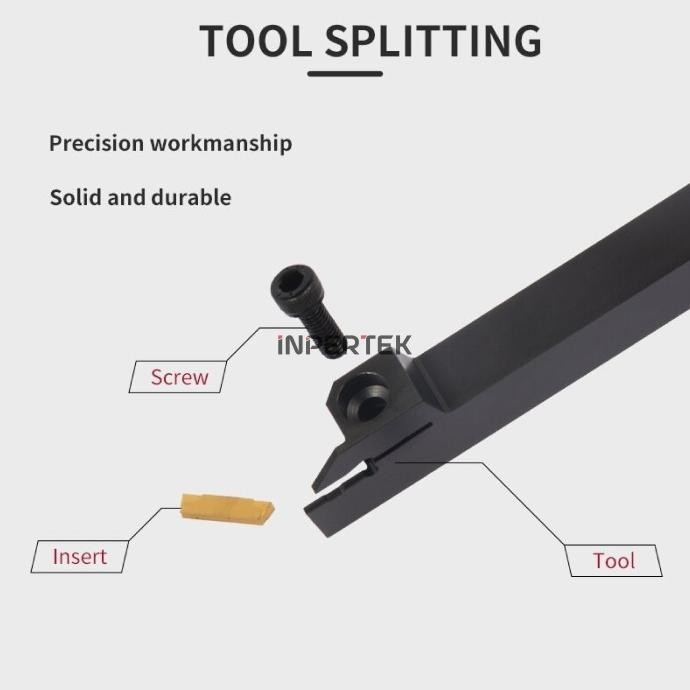 

Mgehr 2020 3 Holder Bubut Mgehr 2020-3 Insert Mgmn300 Pahat Potong 3Mm