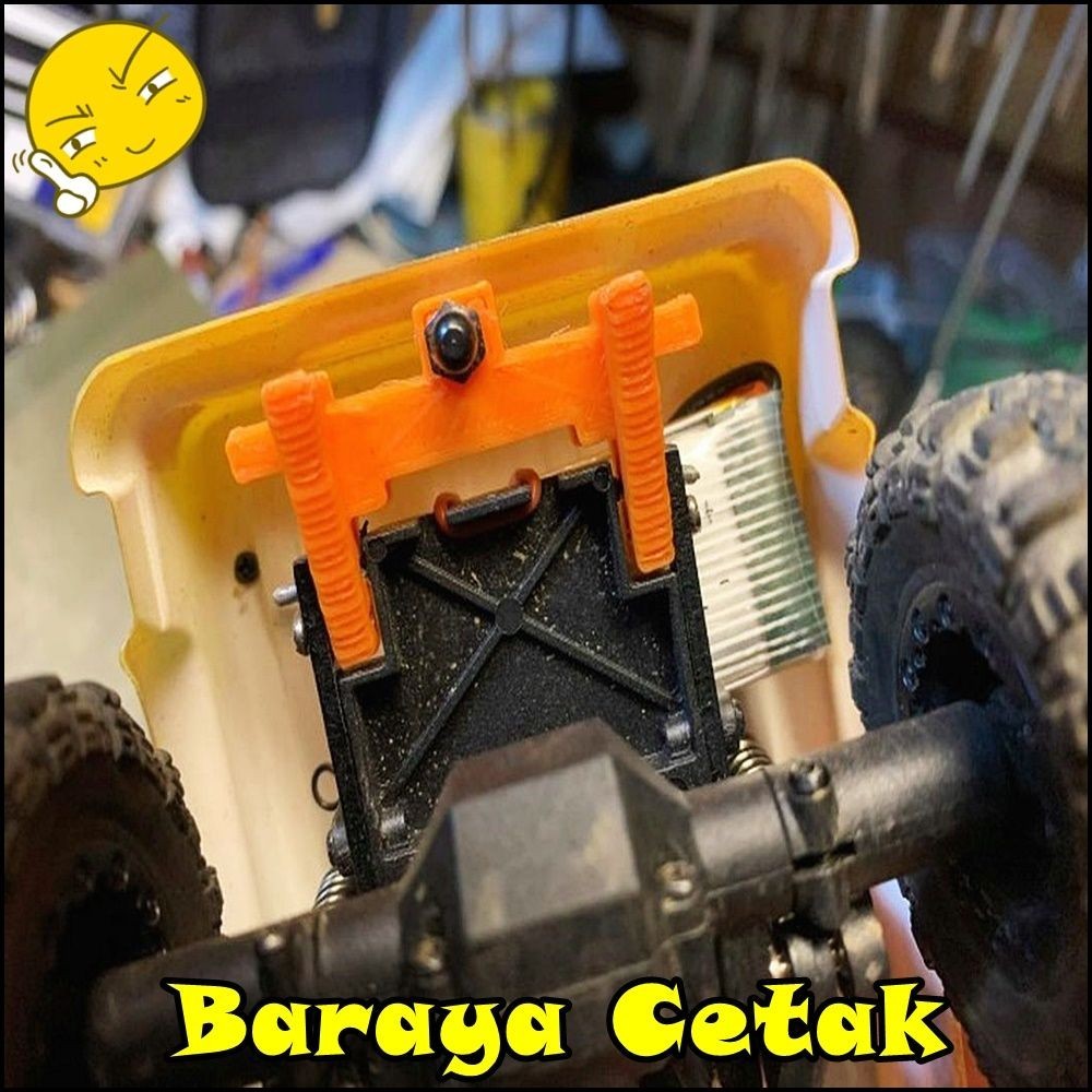 RC ECX Barrage Rear Bumper Trailer RC WPL MN 3D Print Aksesoris Mainan RC