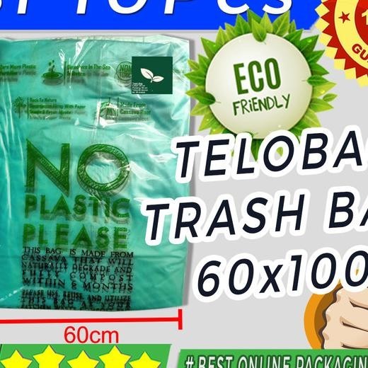 Telobag Trash Bag Kantong Sampah 60X100 Cm Isi 10Lbr