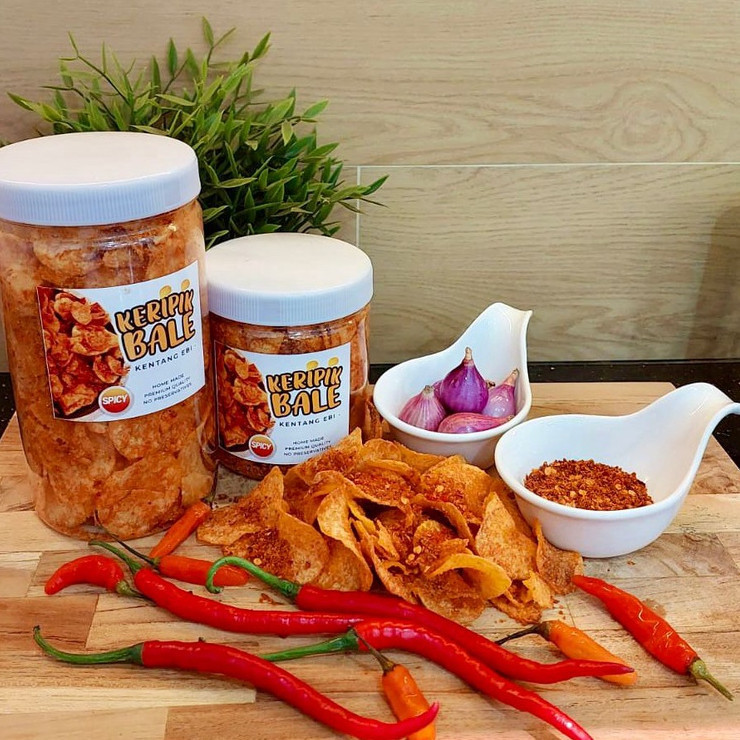 

Keripik Kentang Ebi Keripik Bale Homemade Tanpa Pengawet Preum Quality Size L