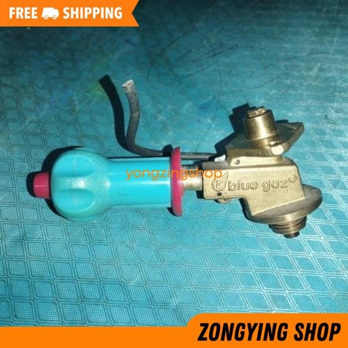 TOMBOL MERAH KOMPOR NKD BLUE GAZ JET WITH KNOB PEMANTIK GAS NEW KOMPRE ZONGYING SHOP KUALITAS TERBAI