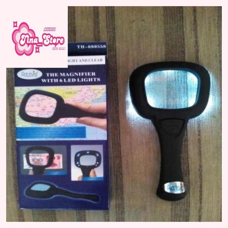 

KACA PEMBESAR RAPID ADA FITUR LAMPU MERK RAPID tina__77