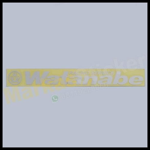 

HOT DEAL STIKER WATANABE WHITE OF COLOUR !!!!!!