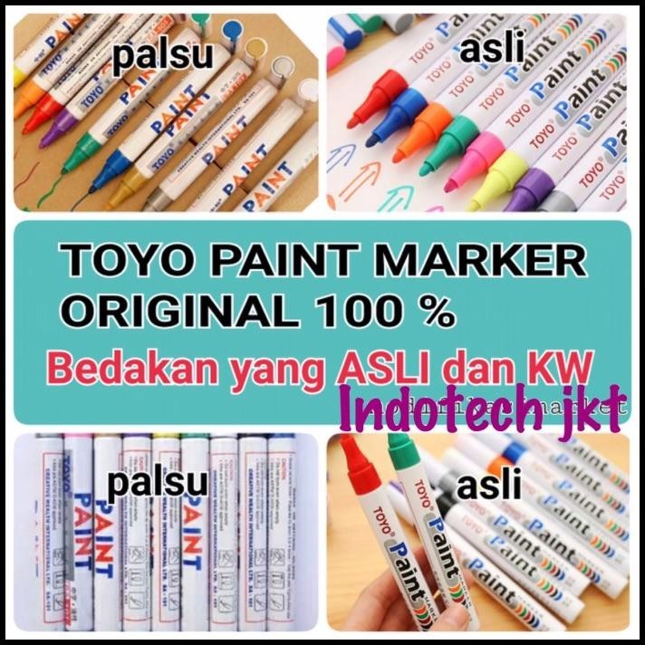 

DISKON SPIDOL BAN MOBIL TOYO PAINT MARKER ORIGINAL !!!!!!!