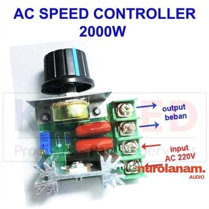 DIMMER AC 2000 WATT 220 VOLT nurolanam